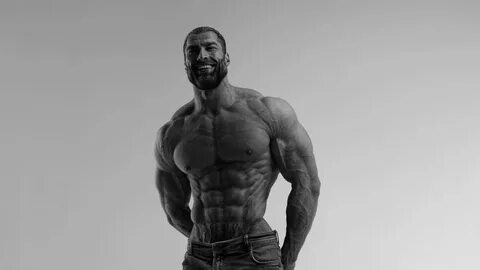 Russian bodybuilder and menswear model Ernest Khalimov, better known as Gig...