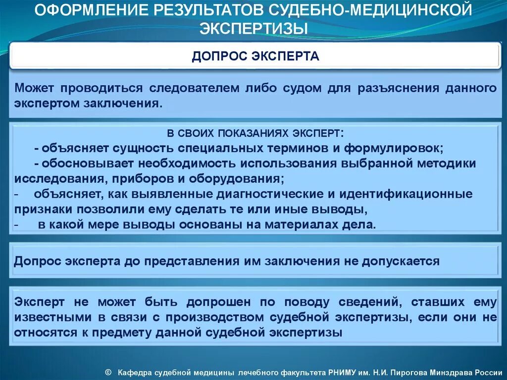 Результат судебно медицинской