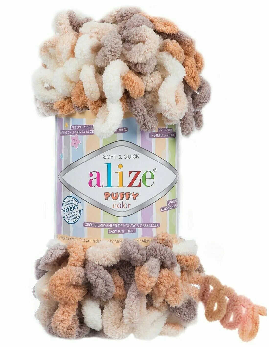 Пряжа puffy color. Пряжа alize puffy color. ализе пуффи колор. пуффи колор 5926.