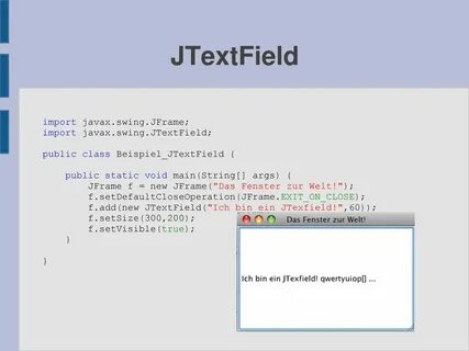 Jframe java