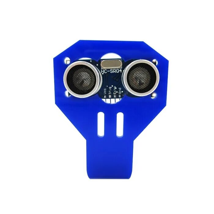 Sensor fix. Hc-sr04. cartoon ultrasonic sensor bracket for hc-sr04. держатель для датчика hc-sr04, синий пластик. кронштейн для ультразвукового датчика.