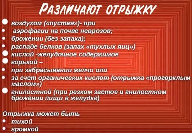 Почему идет отрыжка после еды. Разновидности отрыжки. отрыжка воздухом причины. частая отрыжка причины. отрыжка классификация.