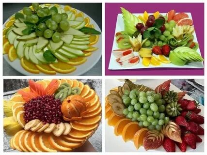 Как оформить фрукты