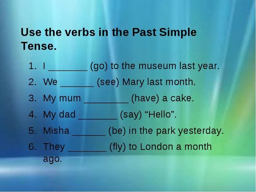 We to see him yesterday. Паст Симпл. Past simple Tense. Тема past simple. Past simple презентация.