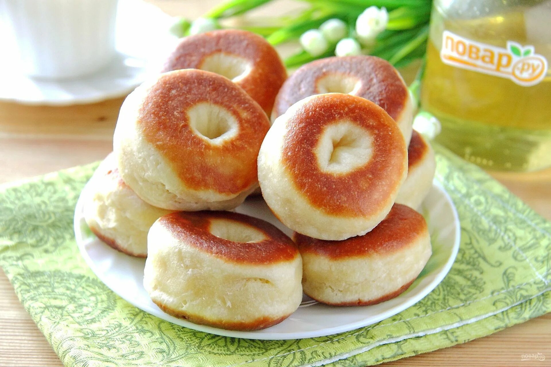 Как пожарить булку
