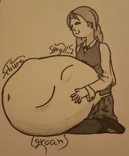 Same size vore comic