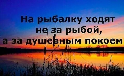 Рыбалка афоризмы