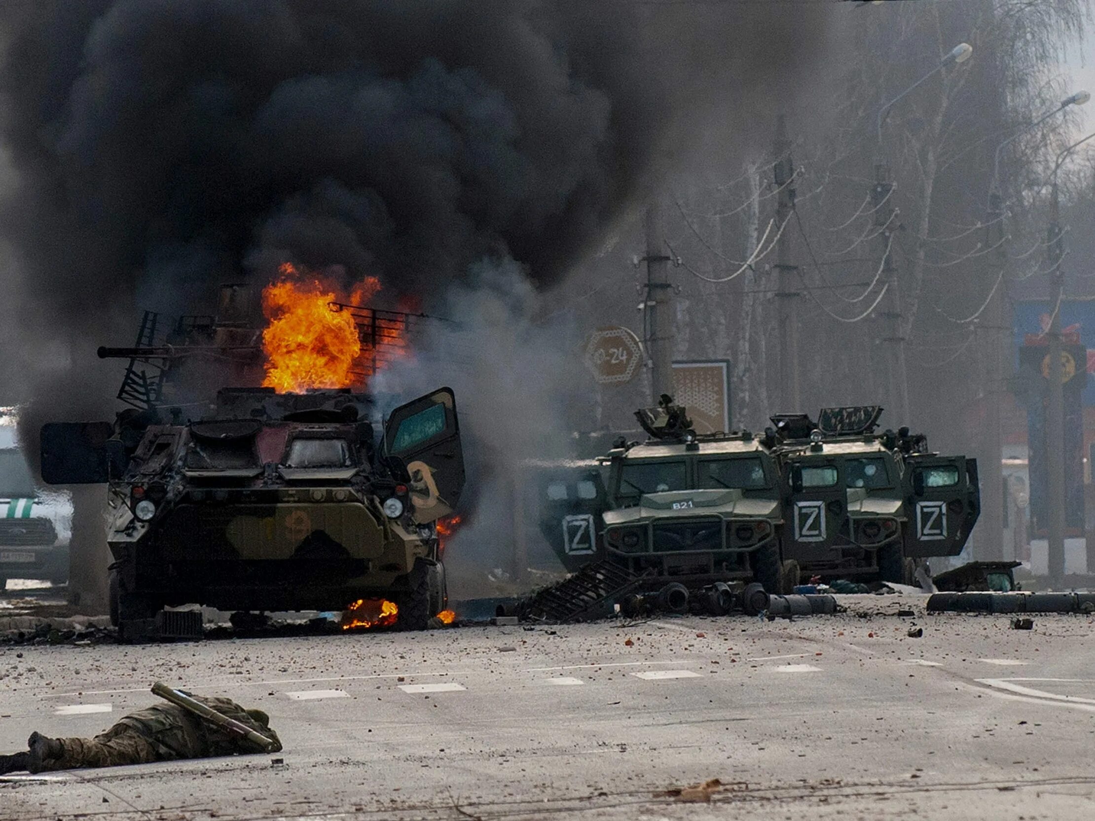 Нападение всу сегодня. Военные техники.