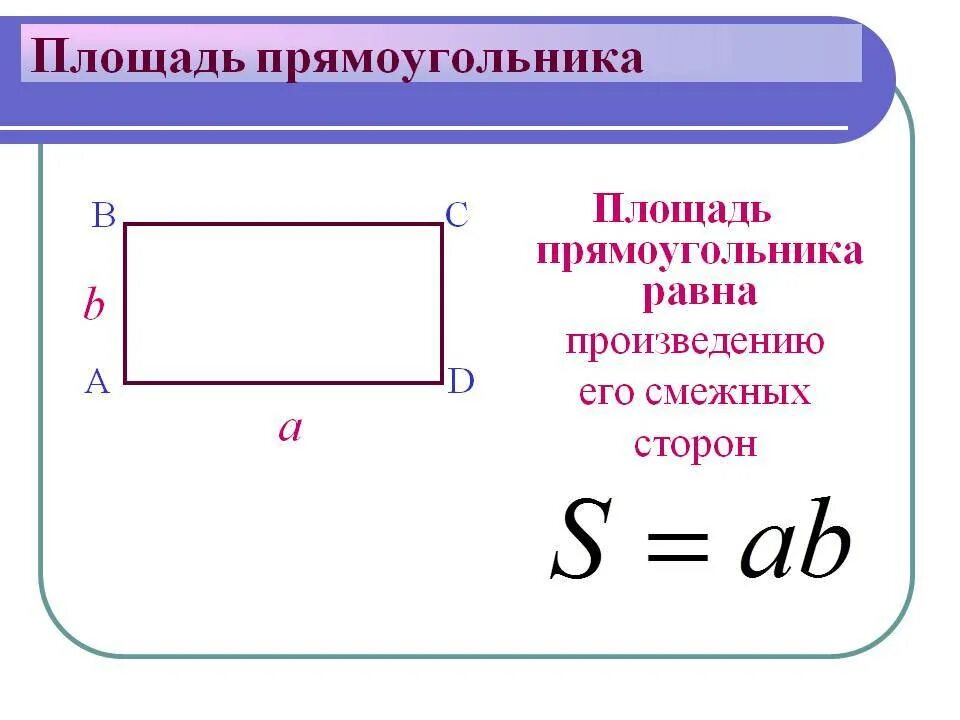 Рассчитать размер прямоугольника. Площадь прямоугольника. формула площади прямоугольника. формула нахождения площади прямоугольника. вычисление площади квадрата и прямоугольника.