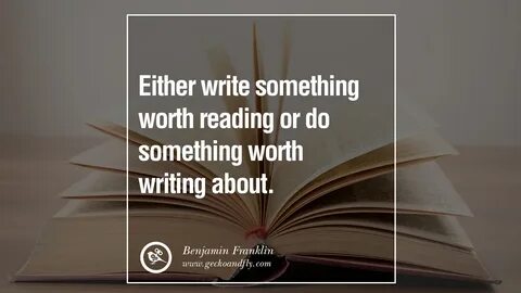 Write something
