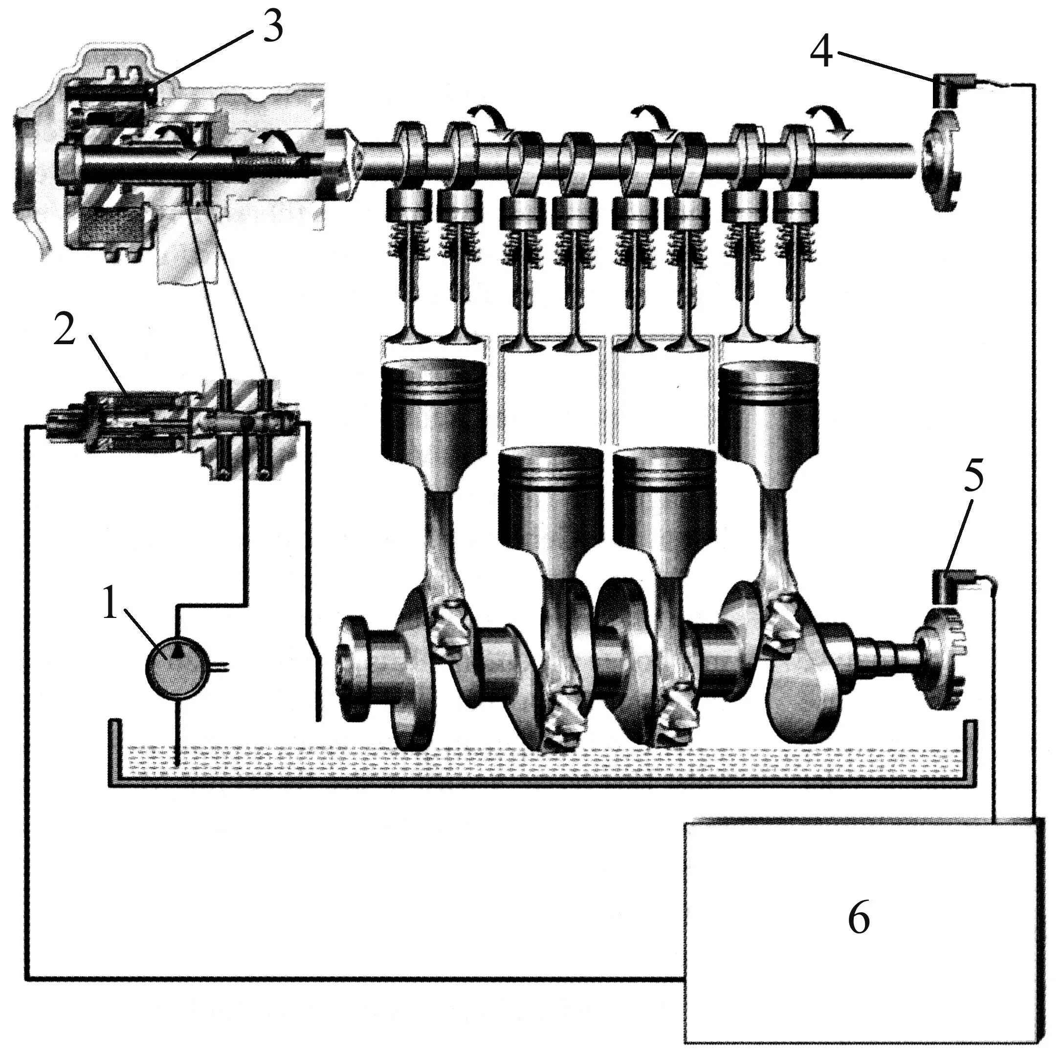 Газораспределительный механизм дизельного двигателя д240. Газораспределительный двигателя д-240 схема. Газораспределительный механизм ЗИЛ 508. Устройство КШМ двигателя д-240.