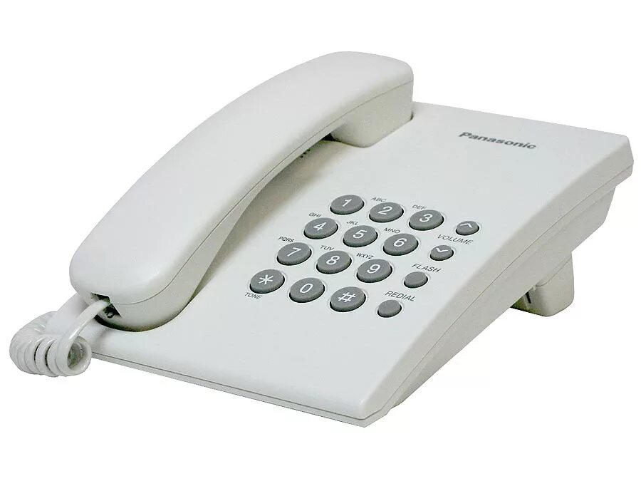 KX-ts2350ruw. Panasonic KX-ts2350. Телефонный аппарат Панасоник KX-ts2350. Телефон проводной Panasonic KX-ts2350. Простой домашний телефон