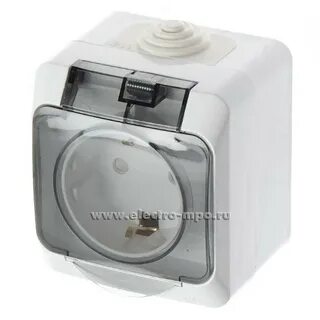 Розетка pa16 044b ip44