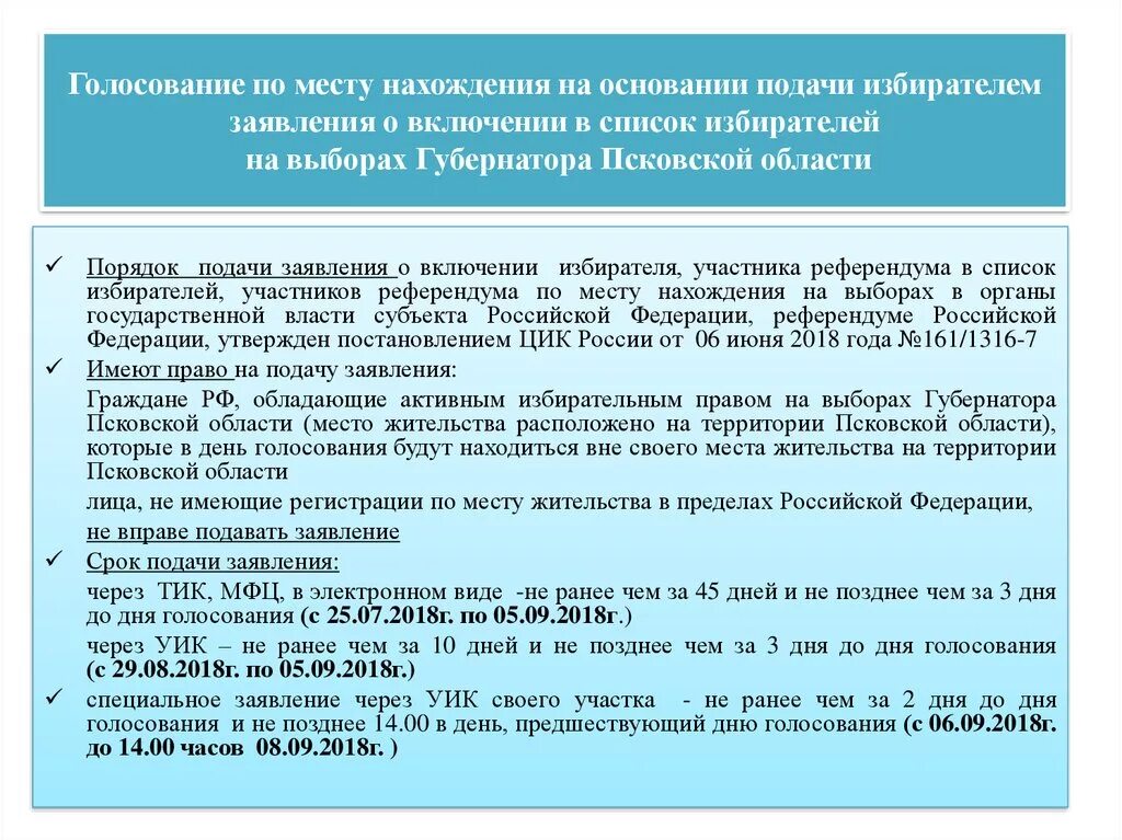 Решение уик о включении в список избирателей. Заявление о включении в список избирателей. Заявление о голосовании по месту нахождения. Продолжительность голосования в день голосования. Заявление избирателя о включении его в список избирателей.