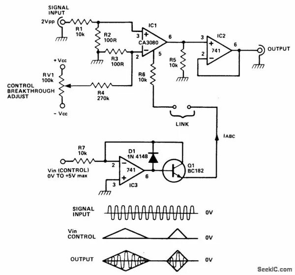Reverse signal input