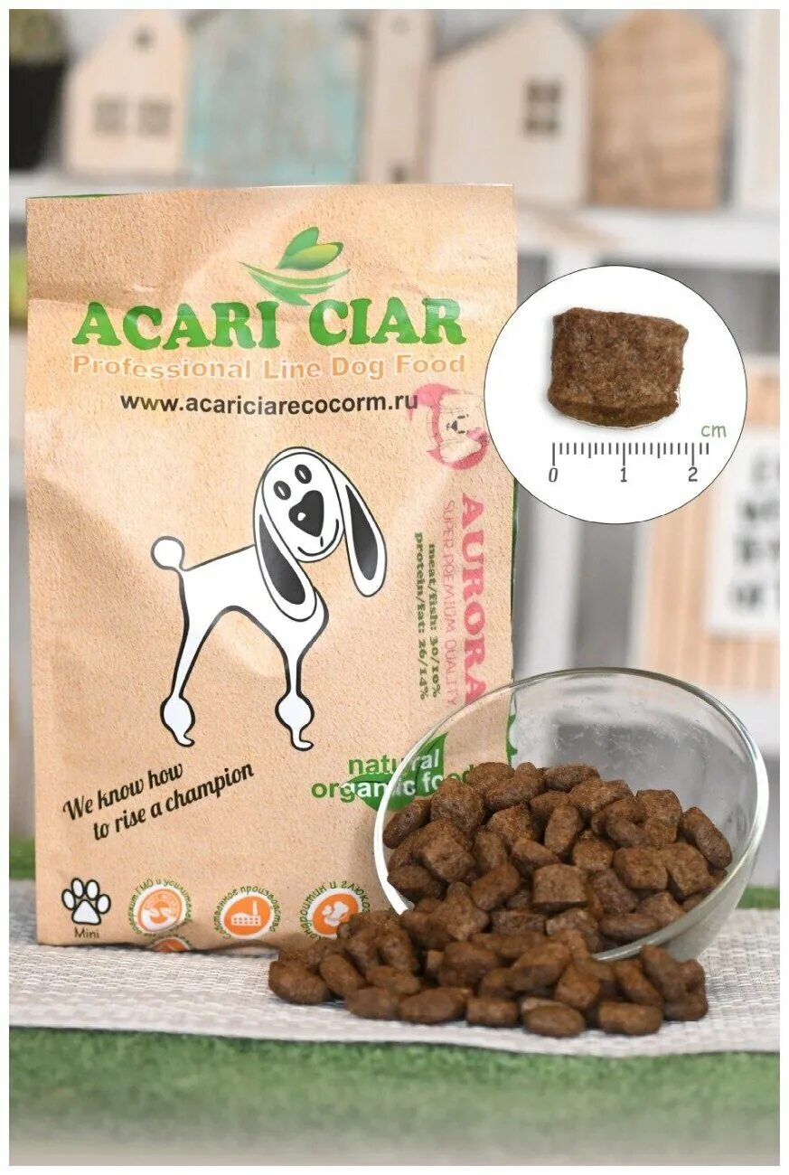 Acari ciar корма купить. Acari Ciar корм для собак Aurora. Акари корм для собак Medium. Acari Ciar гранулы.