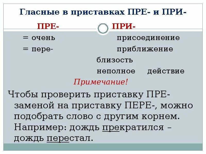 Диктант по русскому пре при. Гласный в приставке пре при. Гласные в приставках пре и п. Правописание гласных в приставках пре- и при-. Орфограмма пре при в приставках.