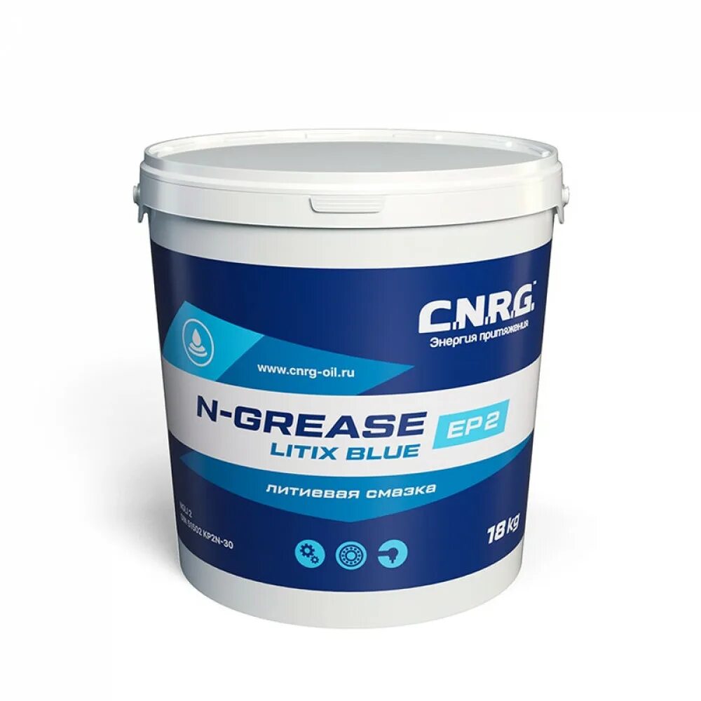 Смазка n-Grease LITIX Blue. Смазка c.n.r.g. n-Grease LITIX Blue, 18 кг. Смазка пластичная din 51502. N-Grease LITIX Blue Ep 2.