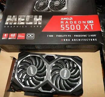 Msi rx 5500
