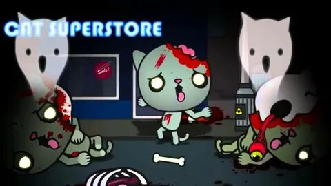 Зомби коты играть