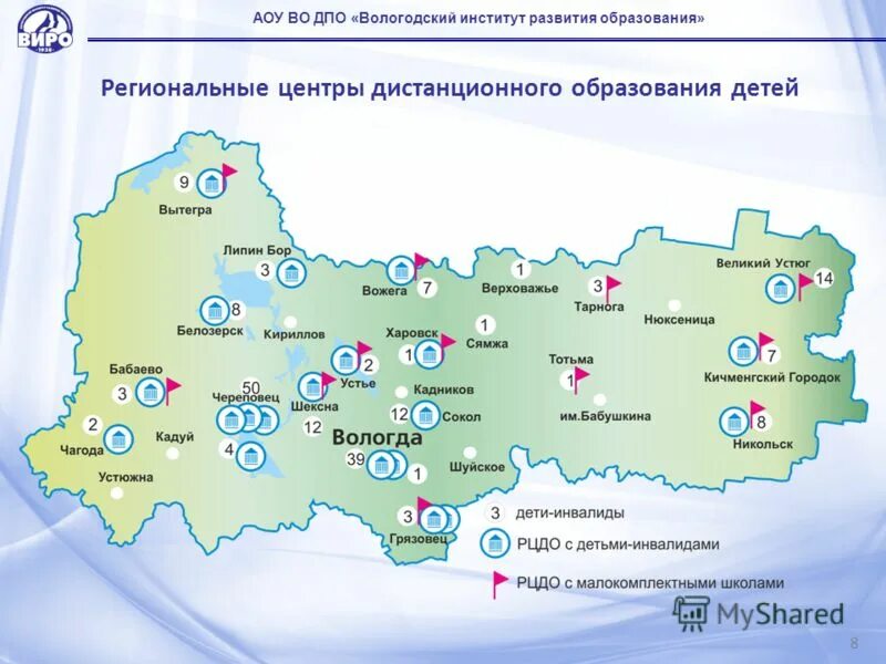 Муниципальные учреждения вологодской области