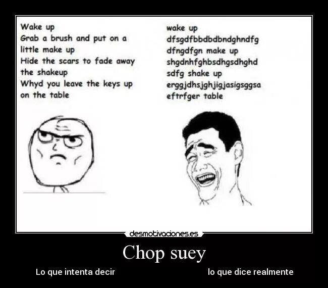 Chopped down перевод. Chop Suey Мем. System of a down Chop Suey. Wake up Chop Suey. Systamofdown Chop Sue.