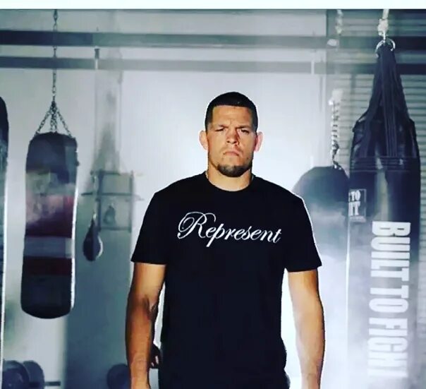 Represent same. Represent nate diaz.