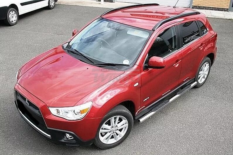 Рейлинги мицубиси. Рейлинги Mitsubishi ASX. Рейлинги на крышу Mitsubishi ASX. Рейлинги Mitsubishi ASX 2010. Рейлинги на Митсубиси АСХ.