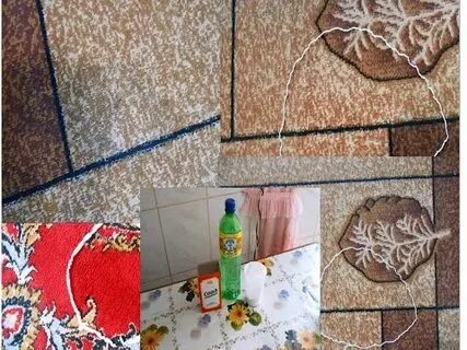 Как быстро почистить ковры