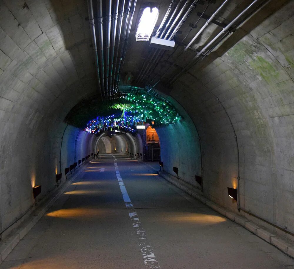 В глубь территории. Тоннель Гаспра. Железобетонный тоннель. Тоннели из бетона. ЖБИ для тоннелей.