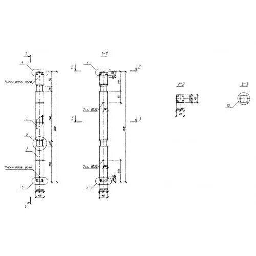 Колонна кс1 (l=11700). Чертеж колонна КС 2.2-2. 1 КС-2 колонна. Колонна кс1. 32 01 б