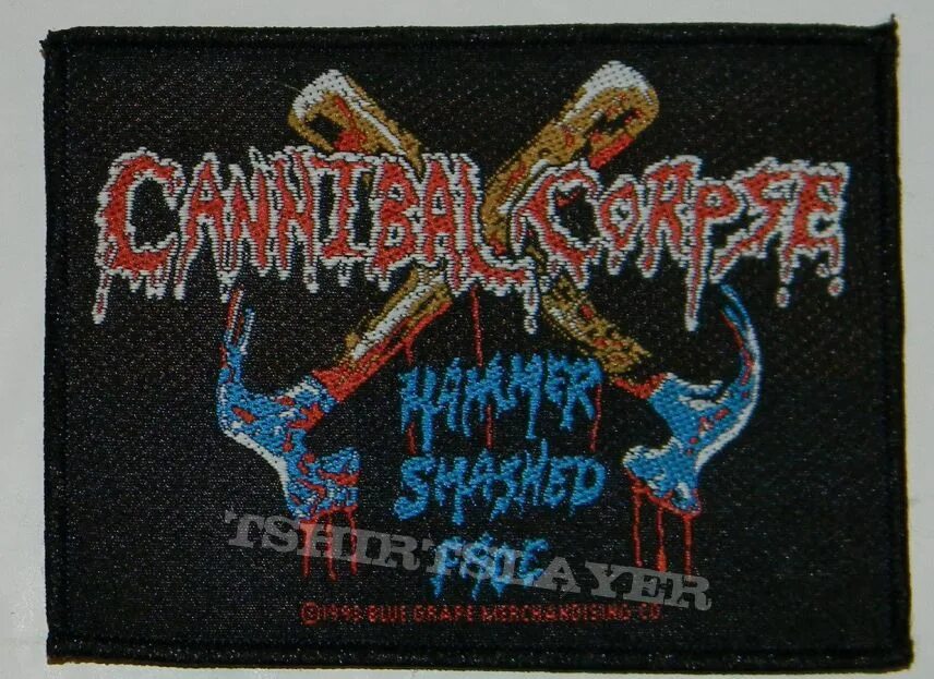 Smashing face. Каннибал корпс хаммер смешед фейс. cannibal corpse hammer smashed face album.