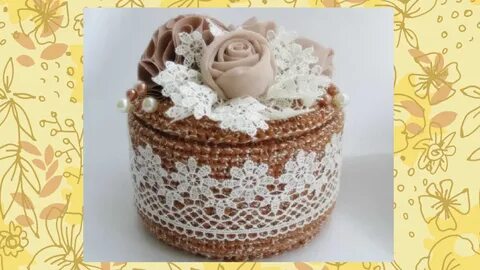 Коробочка крючком