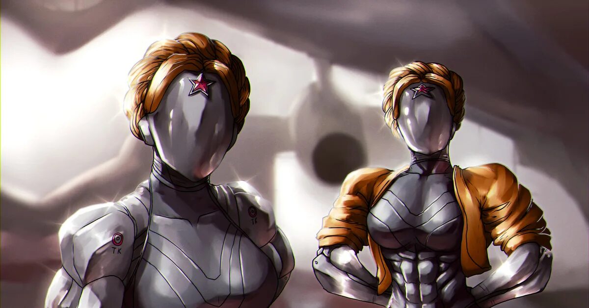 Atomic heart близняшки арт. Атомик харт персонажи близняшки. Близняшки из atomic heart. Atomic twins art. Фигурки атомик харт.