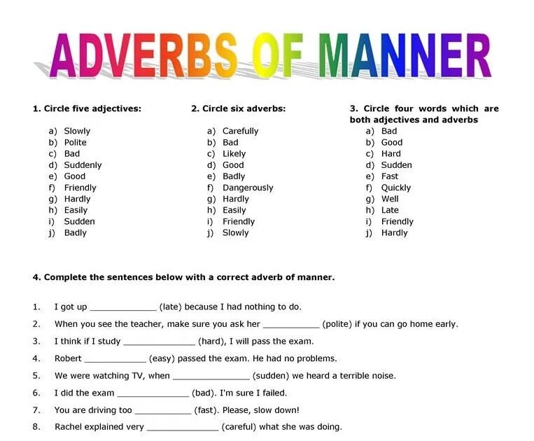 Adverbs упражнения. Adverbs of manner в английском языке. Adverbs of manner правило. Adverbs of degree упражнения. Adverbs of manner упражнения.