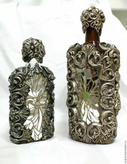 Декор бутылок мастер классы