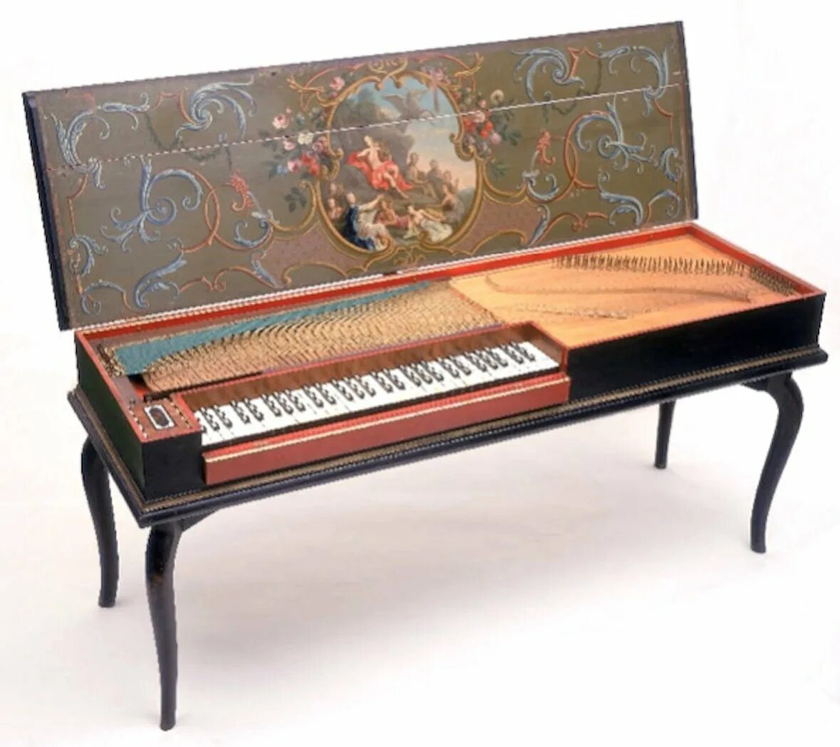 Клавикорд музыкальный инструмент. Клавикорд струнный музыкальный инструмент. Клавесин и клавикорд. Клавикорд 18 века.