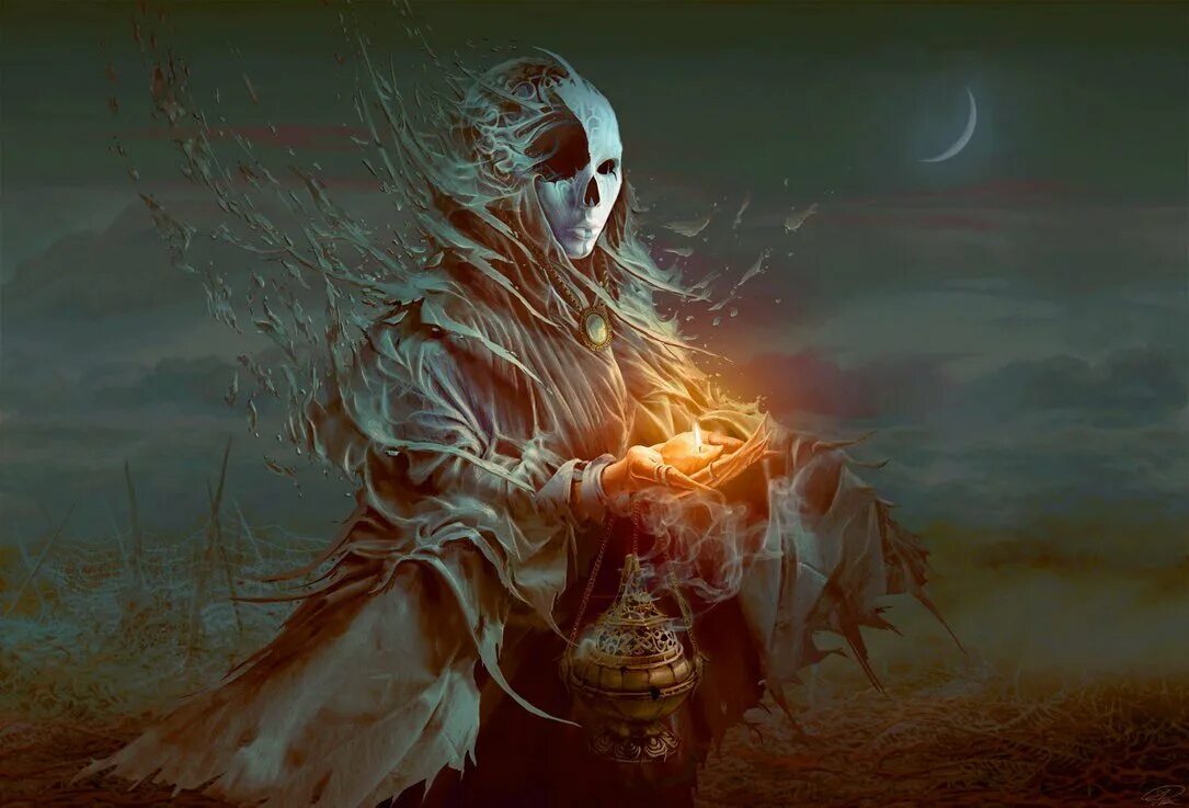 Умирающий маг. Тьма арт. Темное фэнтези. Воин тьмы. Умирающий маг.