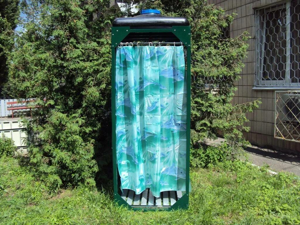 Сделать душевую на даче