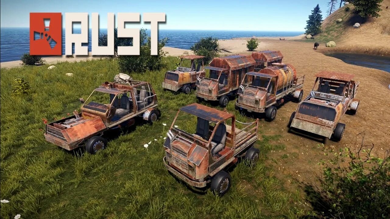 Rust rover. Rust машины. раст машины 2025. машина из раста. весь транспорт в раст.