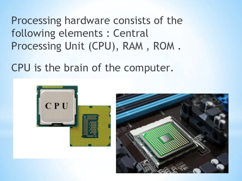 Elements central