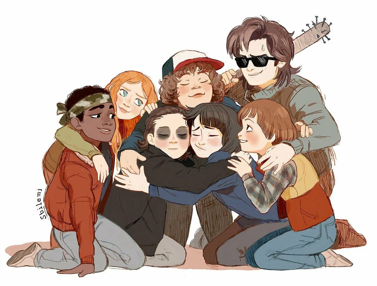 билли очень странные дела. очень странные дела джойс арт. милли бобби браун арты. элевен очень странные дела арты. очень странные дела рисунки джойс байерс.