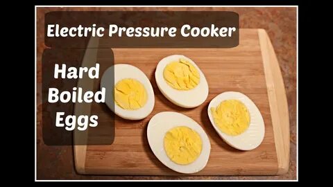 pressure luck hard boiled eggs. 