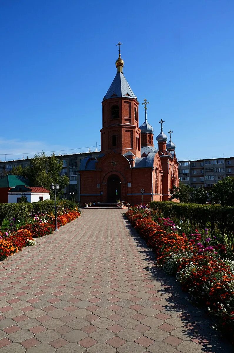 Фото куйбышева новосибирской области. Куйбышев НСО саборпредтечи. Город Куйбышев Новосибирской области храм.