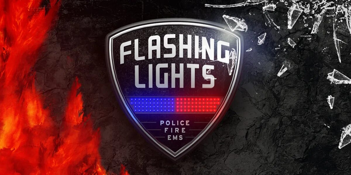 Flashing lights ems. Flashing lights игра. police flashing light. police game logo. flashing lights: police, firefighting, emergency services simulator.