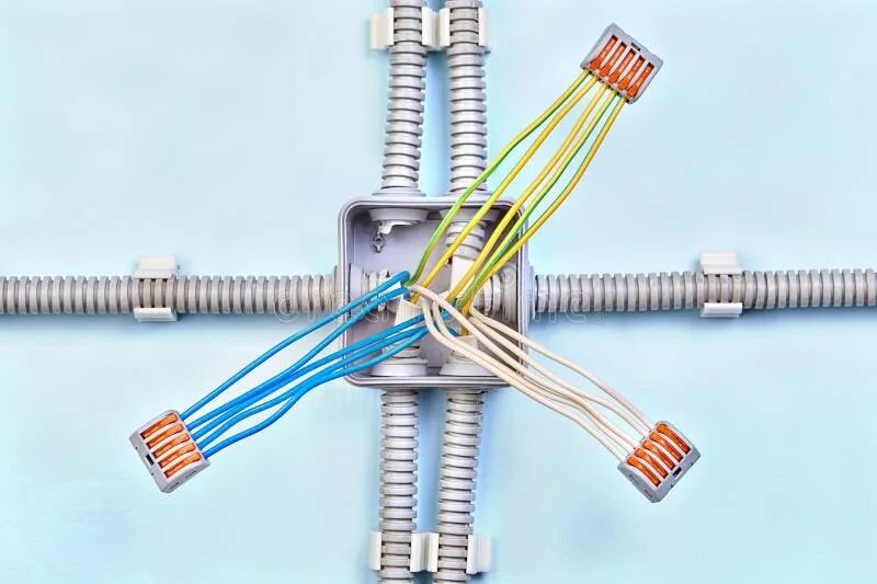 With connecting wire