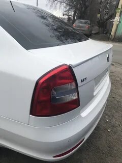 Спойлер на октавию