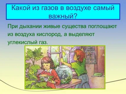 Воздух доклад 2 класс