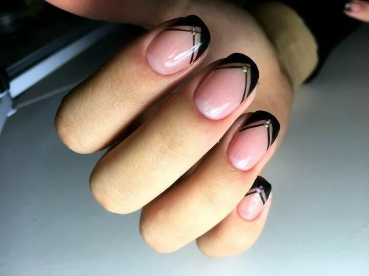 27 САМЫХ КРАСИВЫХ ФРЕНЧЕЙ! Short acrylic nails designs, Stylish nails art, Gel n