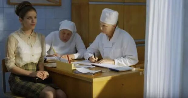 Осмотр русской женщины